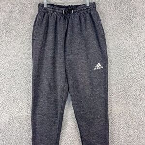 Adidas Joggers Mens Medium Gray Sweatpants‎ Basketball Gym Trefoil Run Outdoor